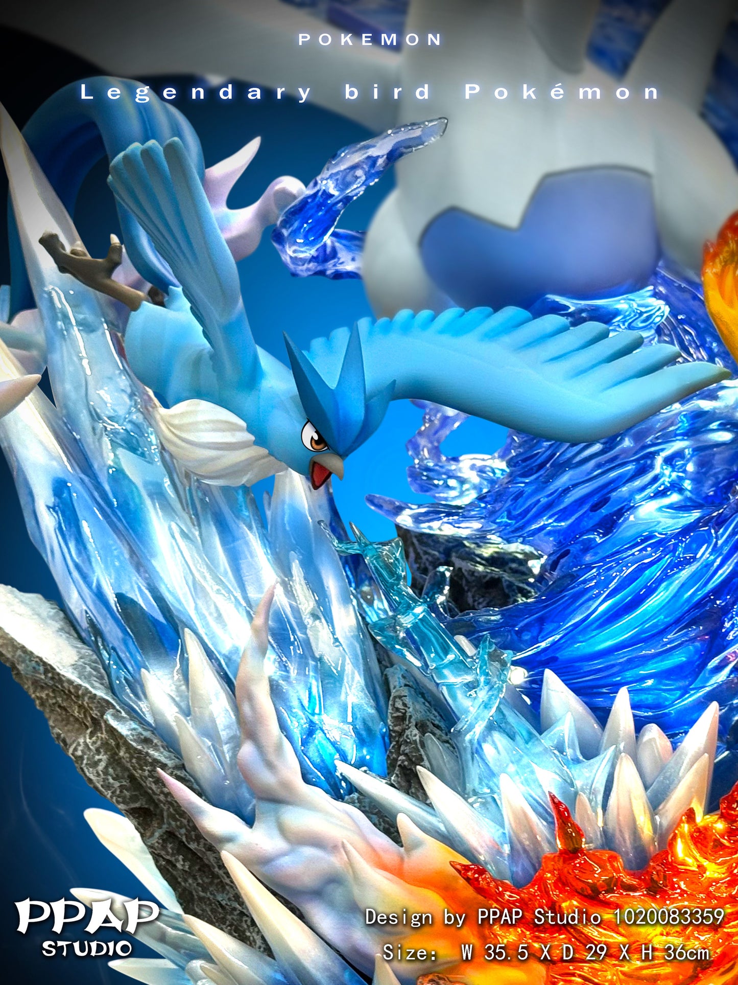 PPAP STUDIO – POKEMON: LEGENDARY SERIES 2. LEGENDARY BIRDS, LUGIA, MOLTRES, ARTICUNO AND ZAPDOS [IN STOCK]