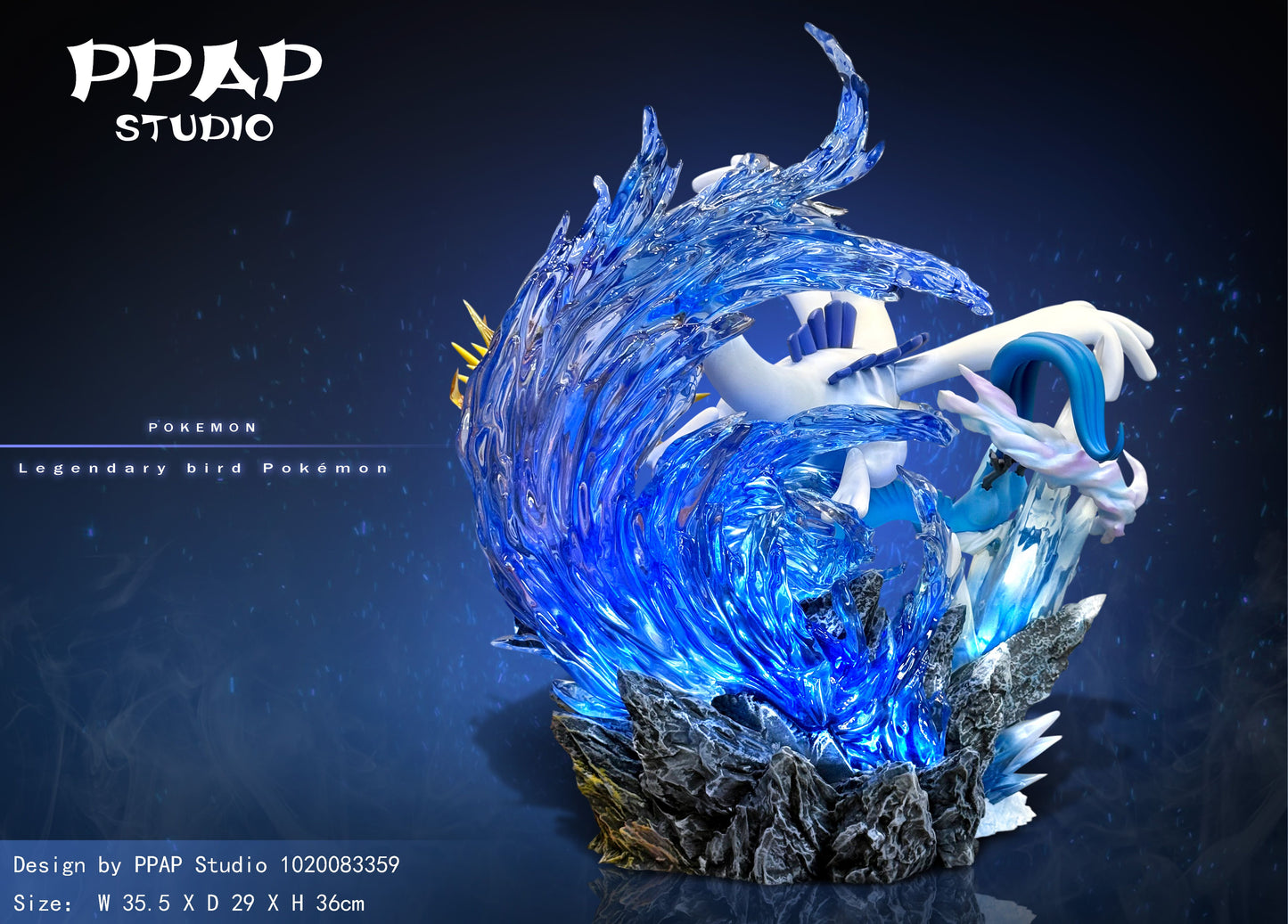 PPAP STUDIO – POKEMON: LEGENDARY SERIES 2. LEGENDARY BIRDS, LUGIA, MOLTRES, ARTICUNO AND ZAPDOS [PRE-ORDER]