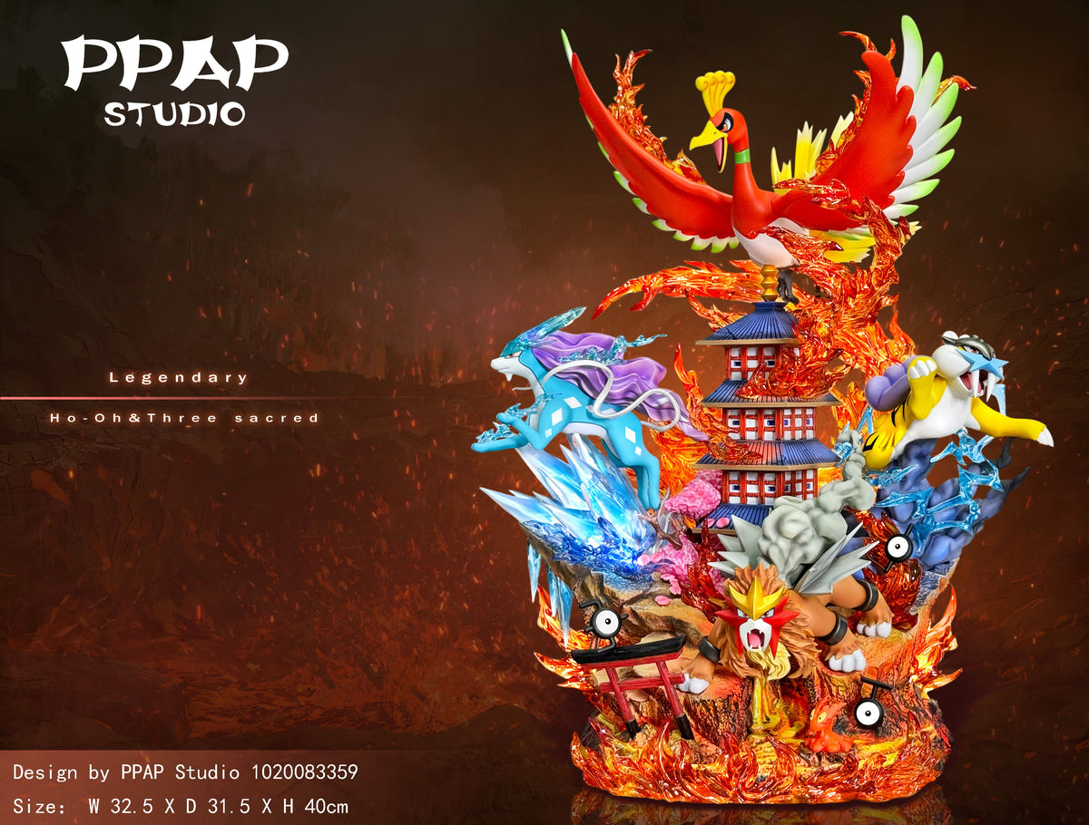 PPAP STUDIO – POKEMON: LEGENDARY SERIES 3. LEGENDARY BEASTS, HO-OH, RA ...