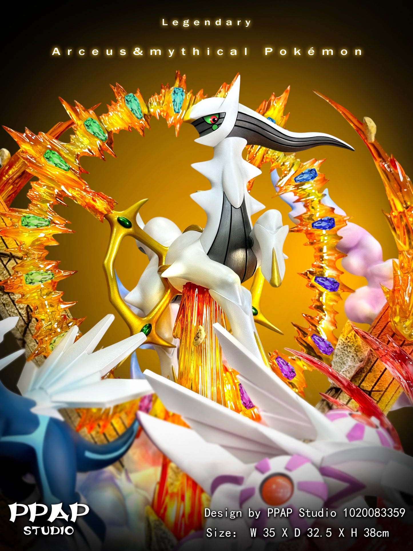 PPAP STUDIO – POKEMON: LEGENDARY SERIES 4. ARCEUS AND THE POKEMON OF MYTH, DIALGA, PALKIA AND GIRATINA [PRE-ORDER]