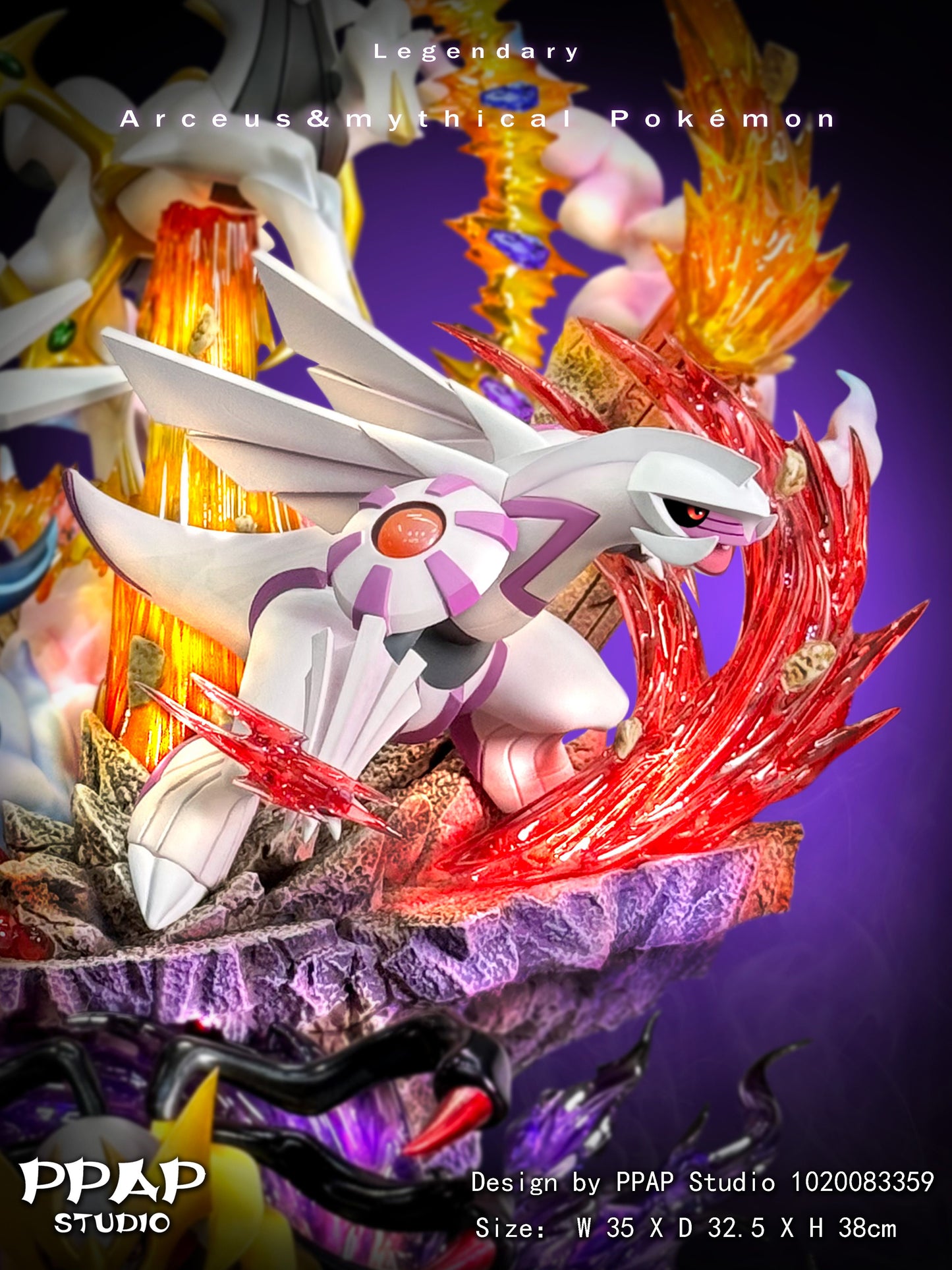 PPAP STUDIO – POKEMON: LEGENDARY SERIES 4. ARCEUS AND THE POKEMON OF MYTH, DIALGA, PALKIA AND GIRATINA [PRE-ORDER]