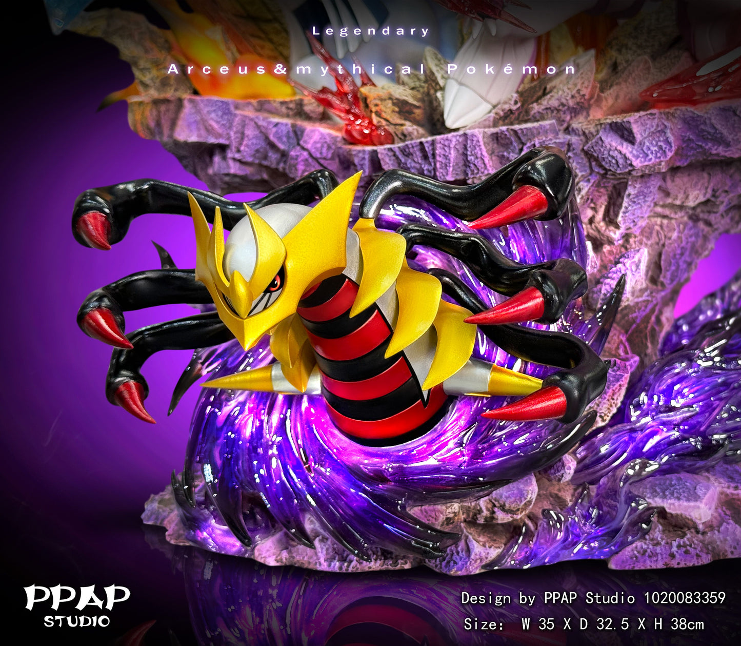 PPAP STUDIO – POKEMON: LEGENDARY SERIES 4. ARCEUS AND THE POKEMON OF MYTH, DIALGA, PALKIA AND GIRATINA [PRE-ORDER]