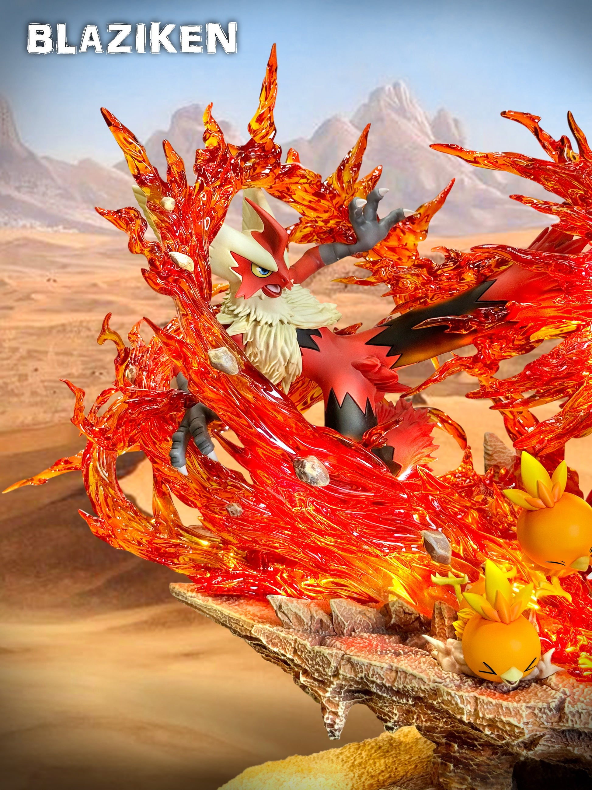 PPAP STUDIO - POKEMON EVOLUTION SERIES, BLAZIKEN FAMILY 2