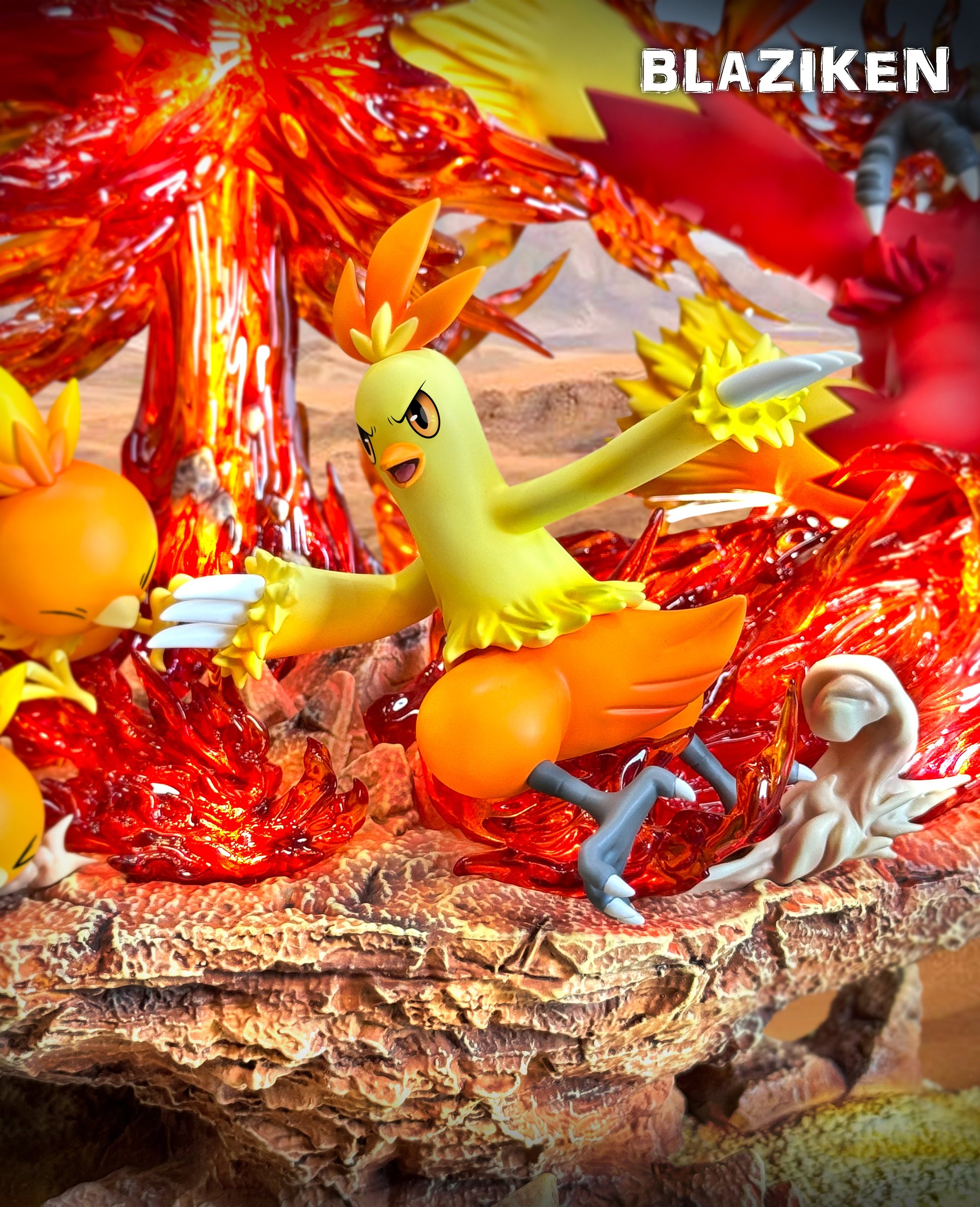 PPAP STUDIO - POKEMON EVOLUTION SERIES, BLAZIKEN FAMILY 4