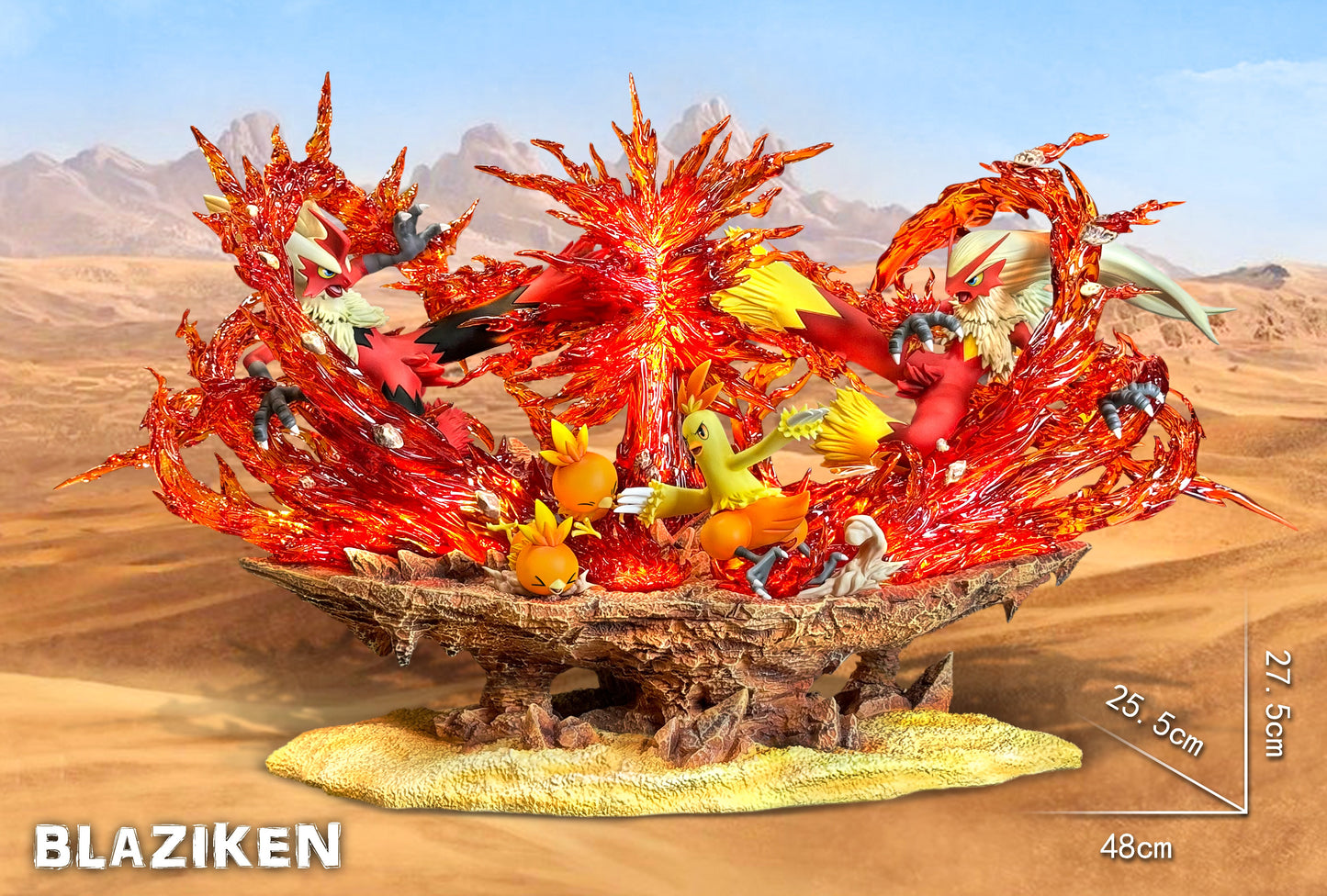 PPAP STUDIO - POKEMON EVOLUTION SERIES, BLAZIKEN FAMILY 5