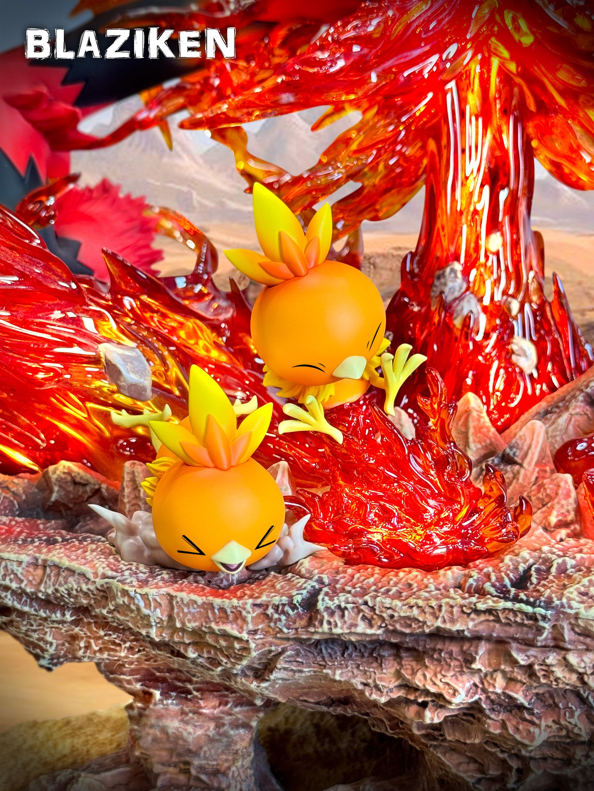 PPAP STUDIO - POKEMON EVOLUTION SERIES, BLAZIKEN FAMILY 6