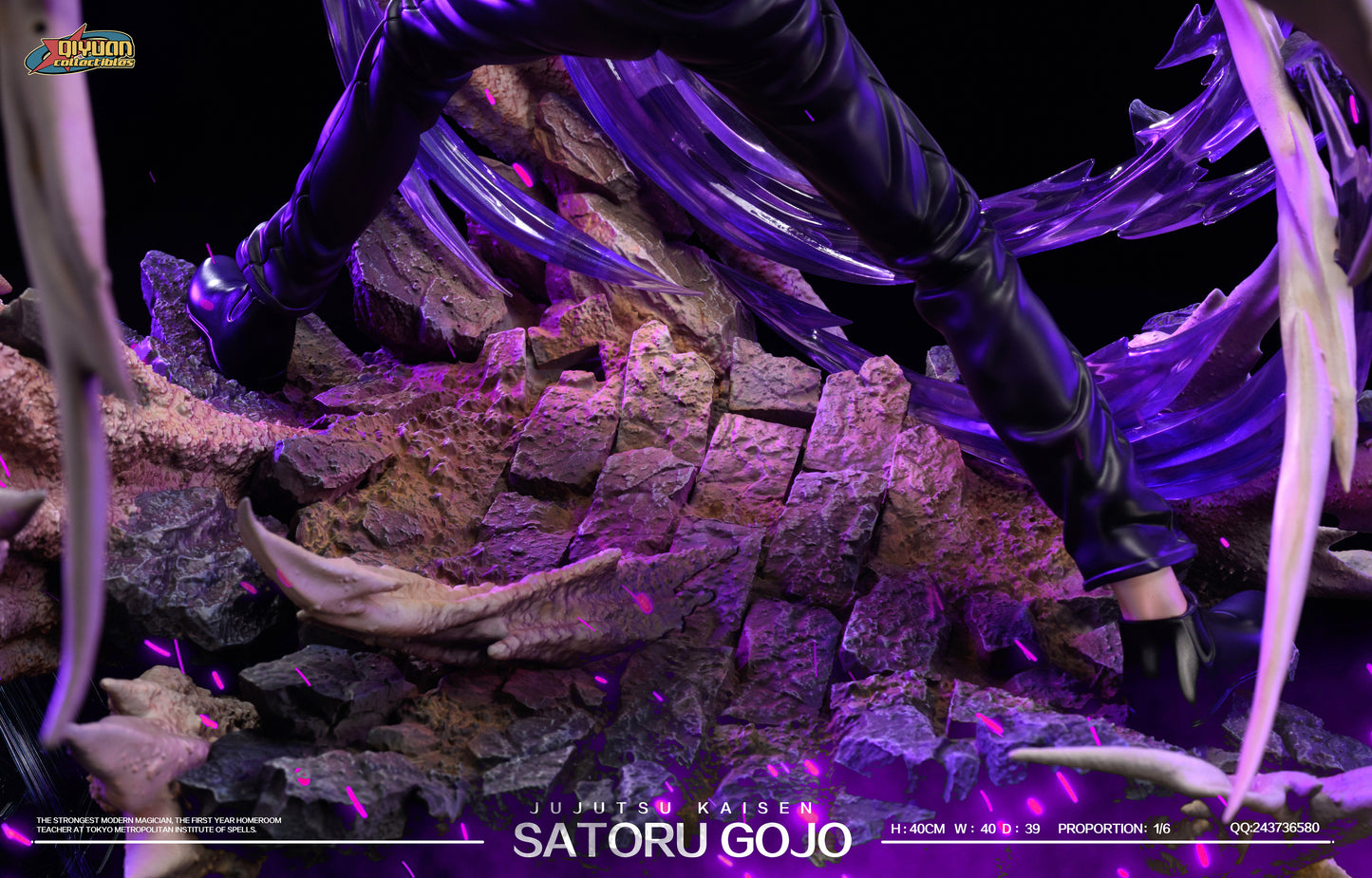 QIYUAN STUDIO – JUJUTSU KAISEN: SATORU GOJO HOLLOW PURPLE [PRE-ORDER]