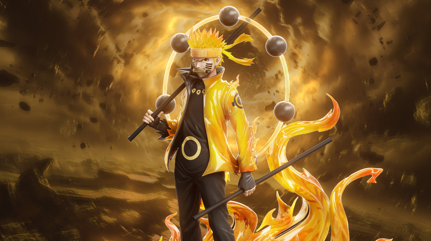QIYUAN STUDIO – NARUTO: SIX PATHS SAGE MODE NARUTO AND SASUKE [PRE-ORDER]