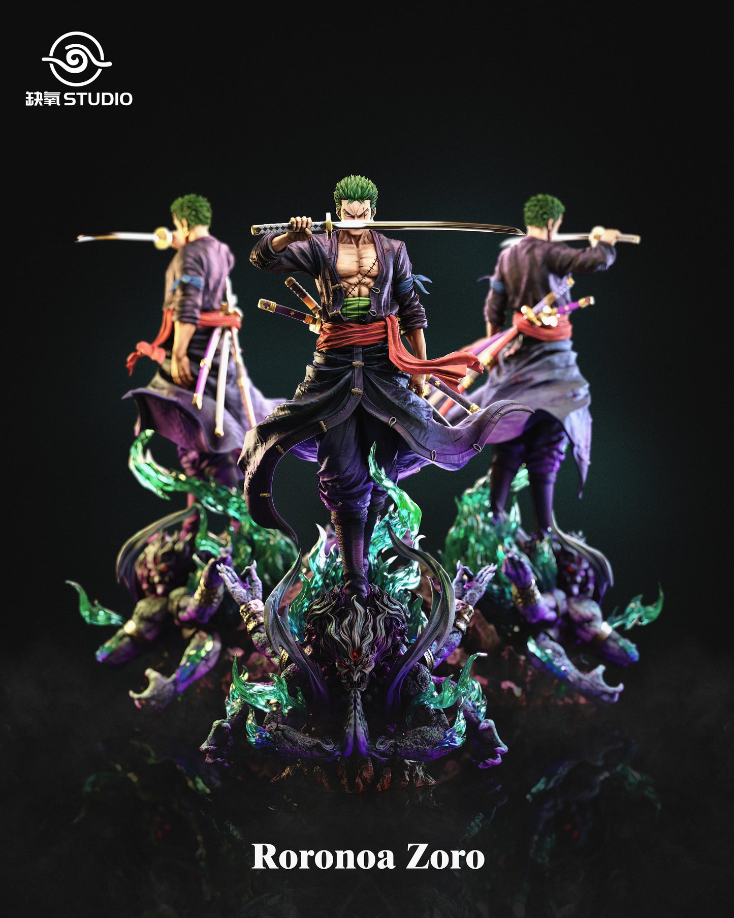 QUE YANG STUDIO – ONE PIECE: 1. RORONOA ZORO [PRE-ORDER]