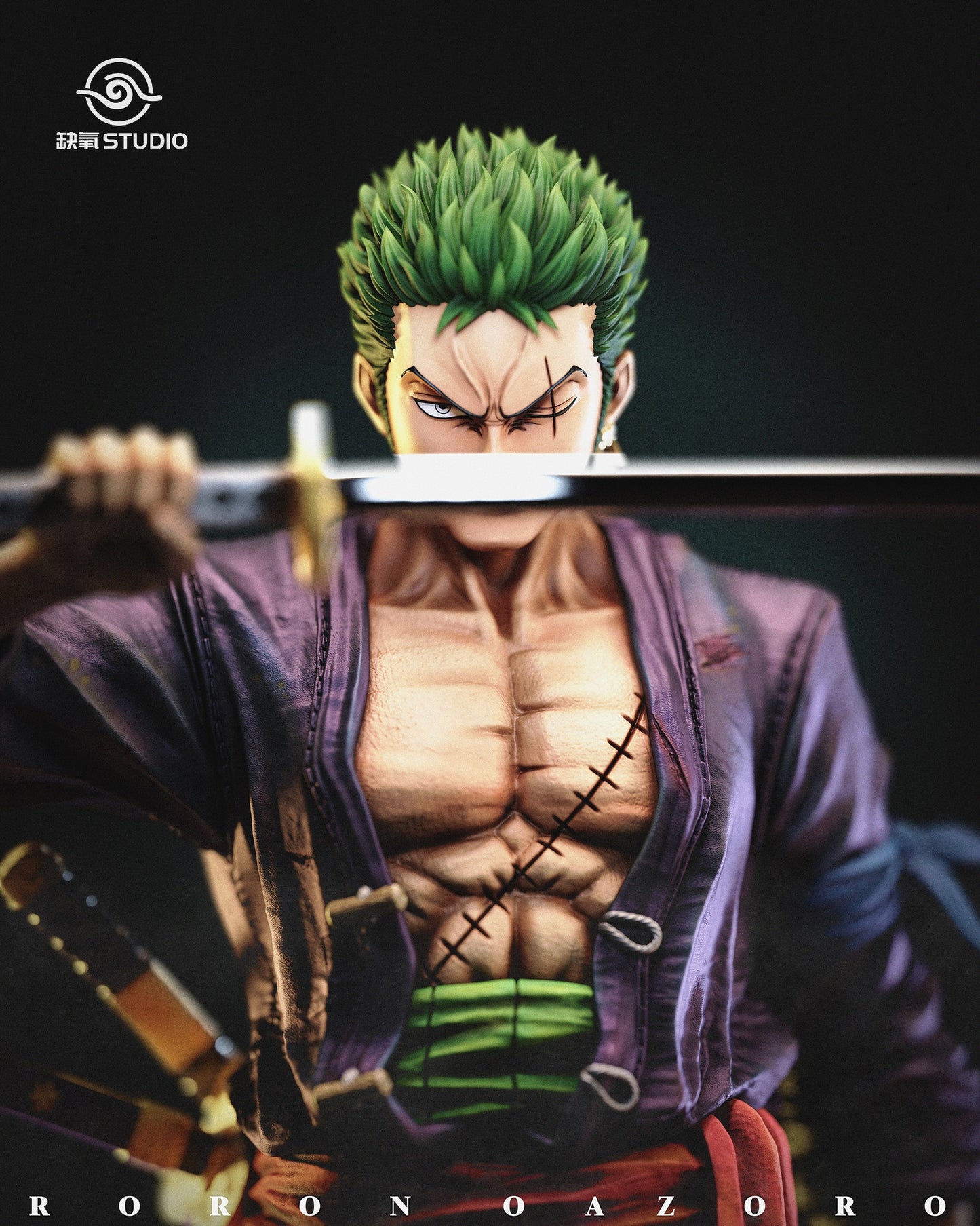 QUE YANG STUDIO – ONE PIECE: 1. RORONOA ZORO [PRE-ORDER]