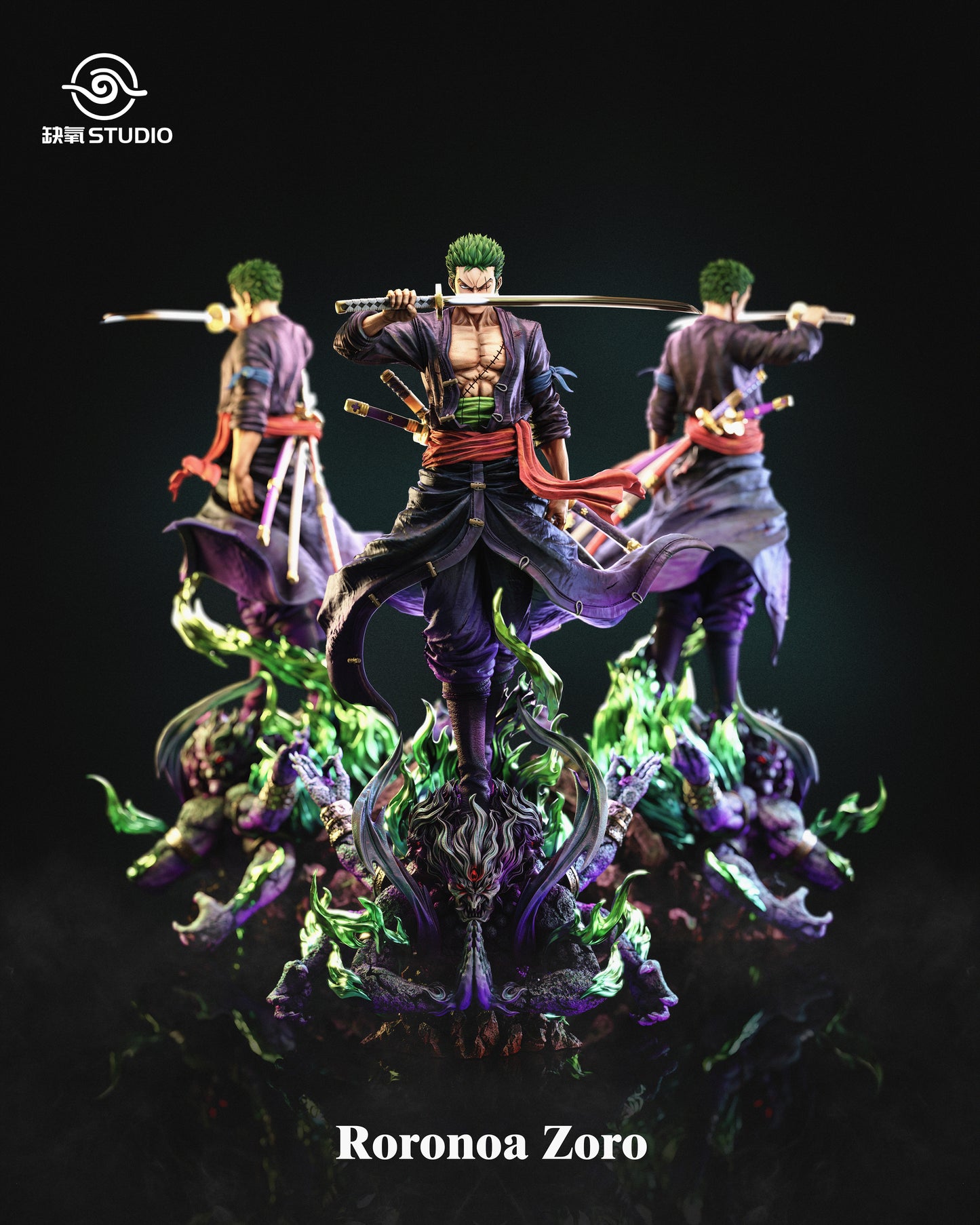 QUE YANG STUDIO – ONE PIECE: 1. RORONOA ZORO [PRE-ORDER]
