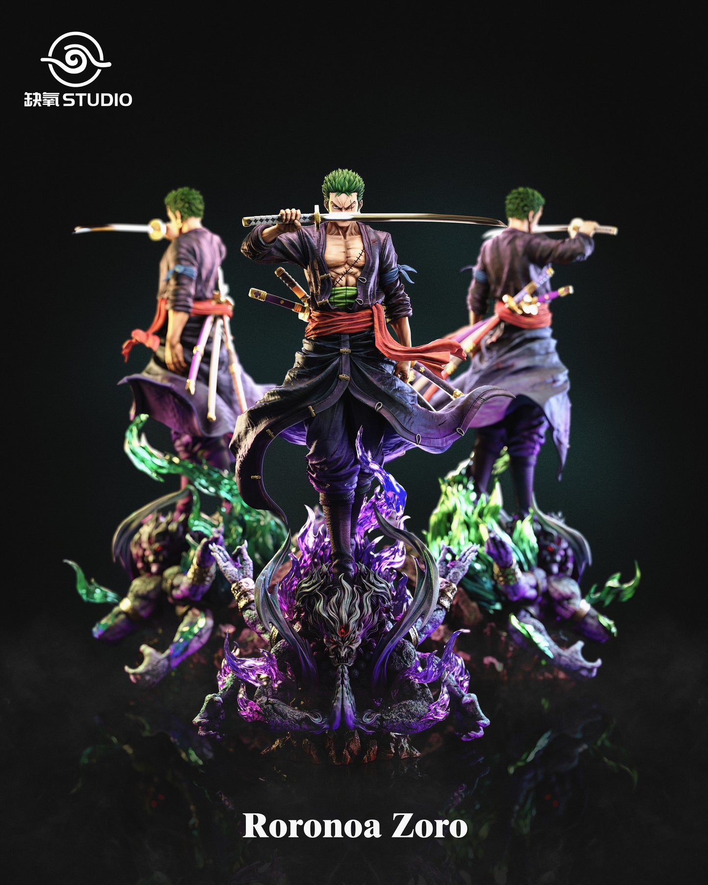 QUE YANG STUDIO – ONE PIECE: 1. RORONOA ZORO [PRE-ORDER]