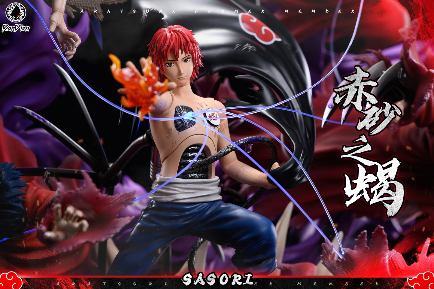 RAN DIAN STUDIO – NARUTO: AKATSUKI SERIES 6. SASORI OF THE RED SAND [SOLD OUT]