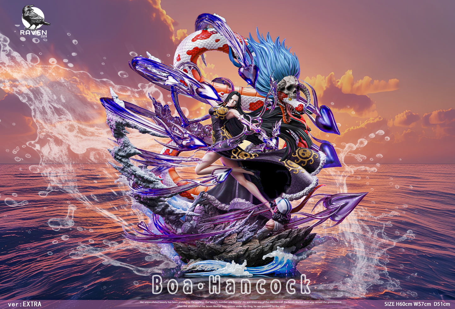 RAVEN STUDIO – ONE PIECE: 7 WARLORDS SERIES 1. BOA HANCOCK [IN STOCK]