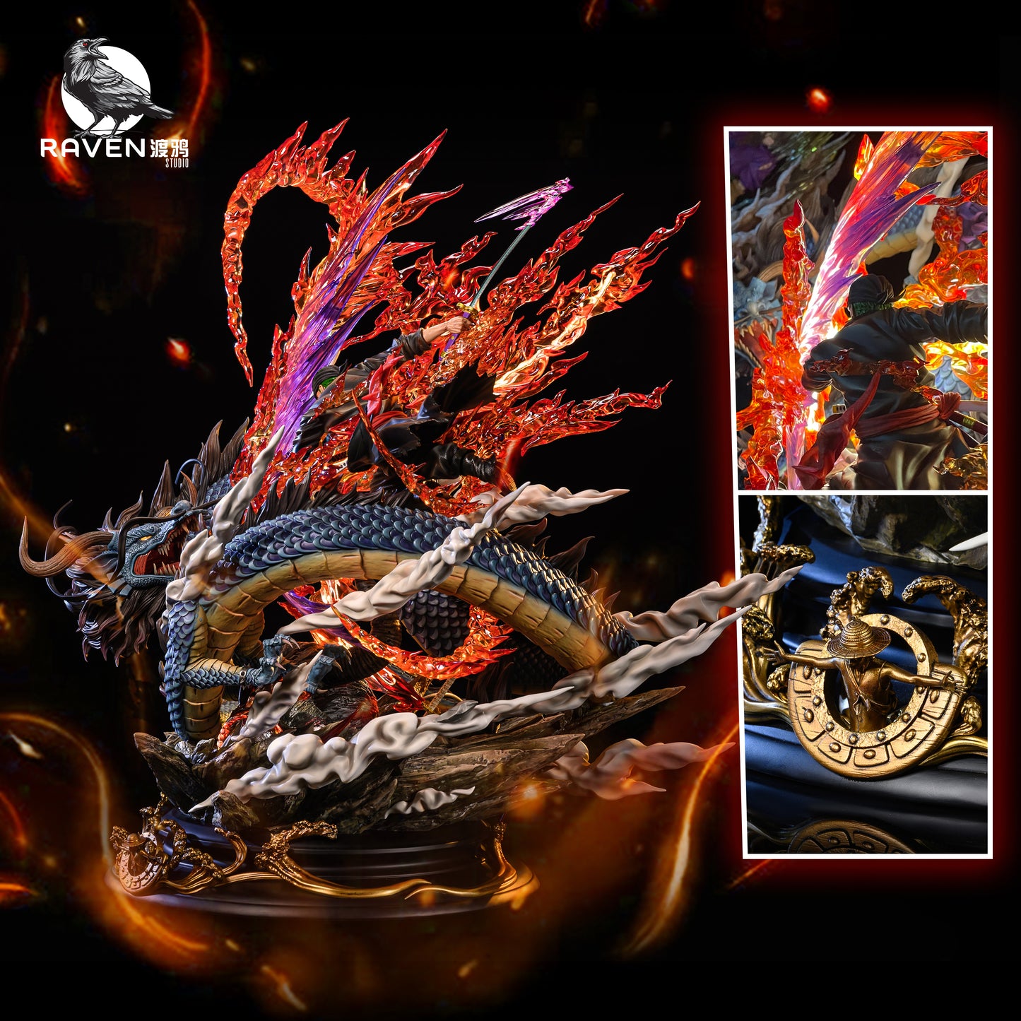 RAVEN STUDIO – ONE PIECE: ANNIVERSARY EDITION, ZORO VS KAIDO [PRE-ORDER]