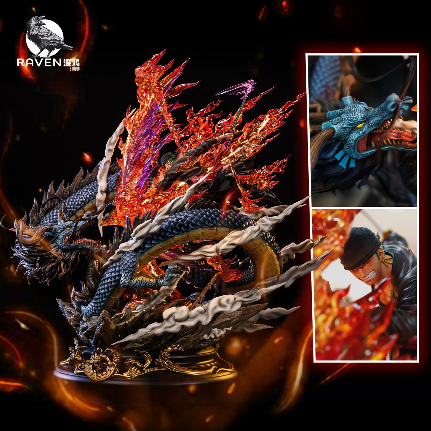 RAVEN STUDIO – ONE PIECE: ANNIVERSARY EDITION, ZORO VS KAIDO [PRE-ORDER]