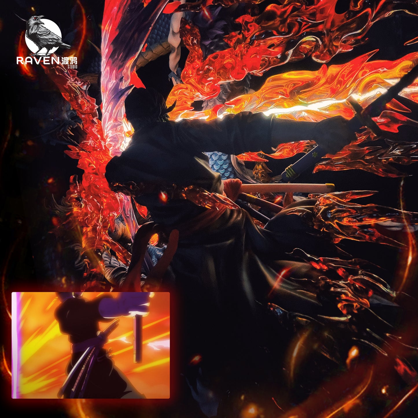 RAVEN STUDIO – ONE PIECE: ANNIVERSARY EDITION, ZORO VS KAIDO [PRE-ORDER]