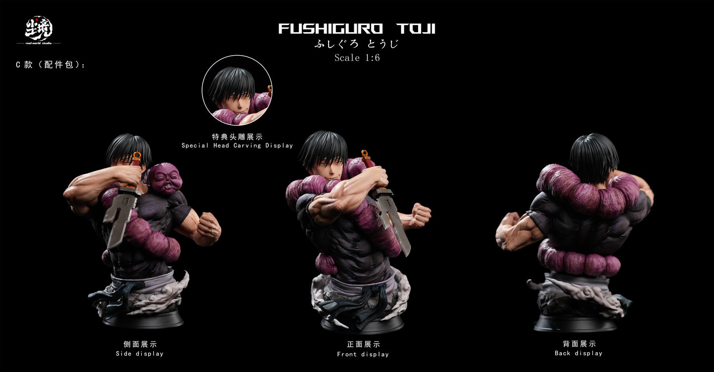 REAL WORLD STUDIO – JUJUTSU KAISEN: 2. THE STRONGEST NON-SORCERER, TOJI FUSHIGURO [PRE-ORDER]