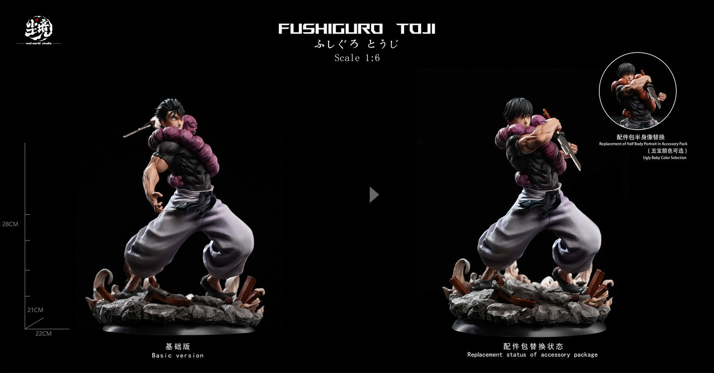 REAL WORLD STUDIO – JUJUTSU KAISEN: 2. THE STRONGEST NON-SORCERER, TOJI FUSHIGURO [PRE-ORDER]