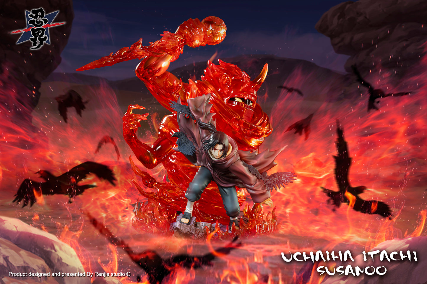 RENJIE STUDIO – NARUTO: SUSANOO SERIES 2. ITACHI UCHIHA [IN STOCK]