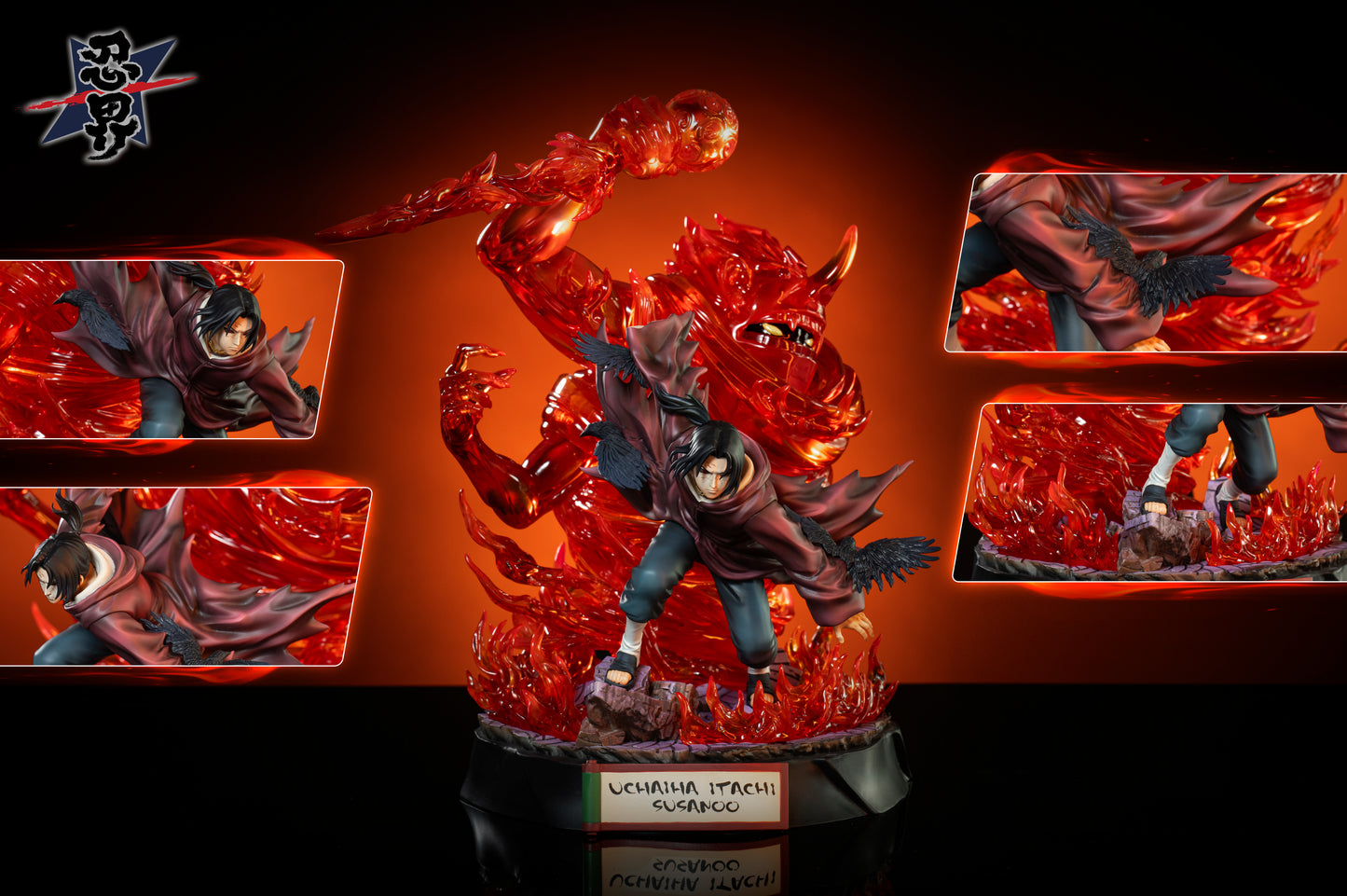 RENJIE STUDIO – NARUTO: SUSANOO SERIES 2. ITACHI UCHIHA [IN STOCK]