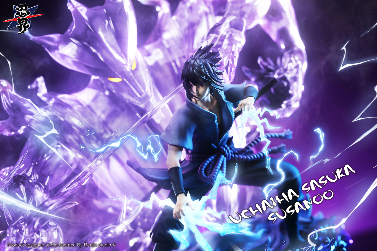 RENJIE STUDIO – NARUTO: SUSANOO SERIES 3. SASUKE UCHIHA [PRE-ORDER]