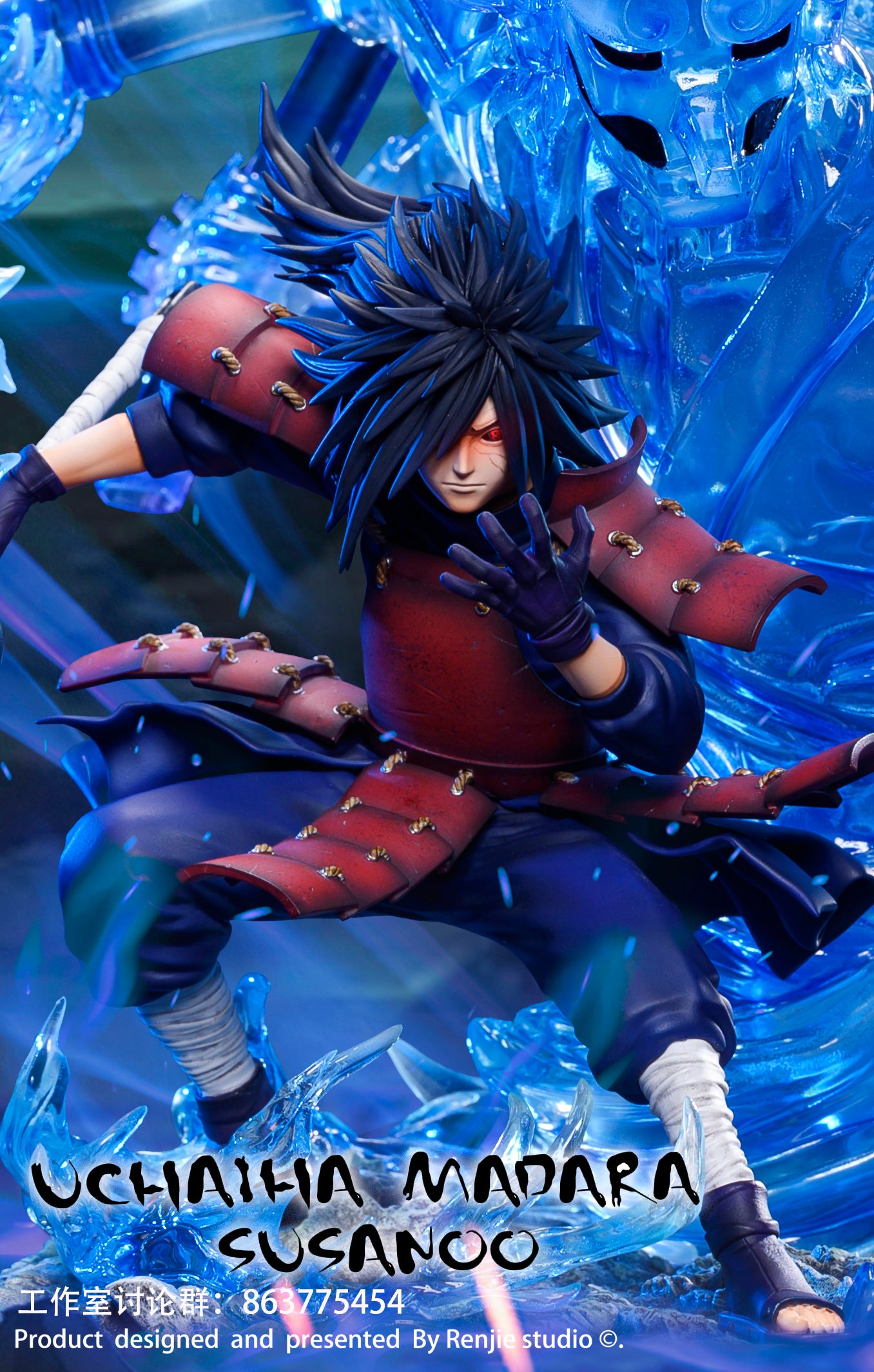 RENJIE STUDIO – NARUTO: SUSANOO SERIES MADARA UCHIHA [PRE-ORDER]