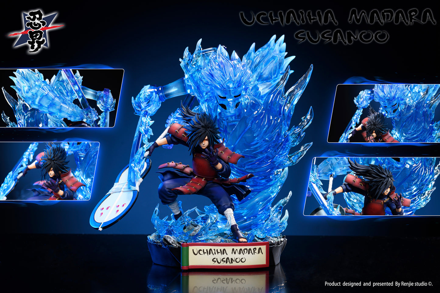 RENJIE STUDIO – NARUTO: SUSANOO SERIES MADARA UCHIHA [PRE-ORDER]