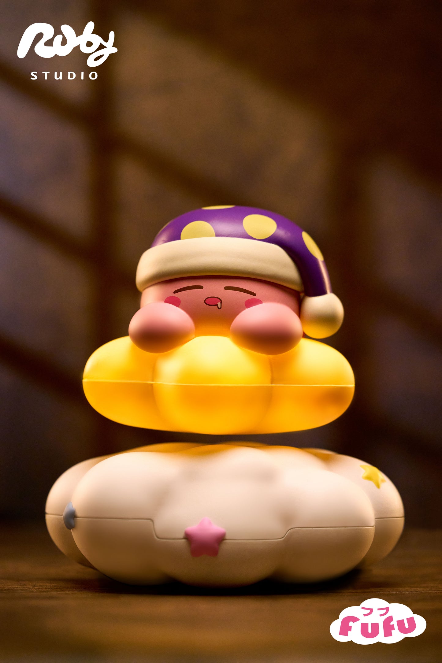 RUBY STUDIO – KIRBY: FLOATING SERIES 1. DREAMING KIRBY FLOATING NIGHT LIGHT [PRE-ORDER]