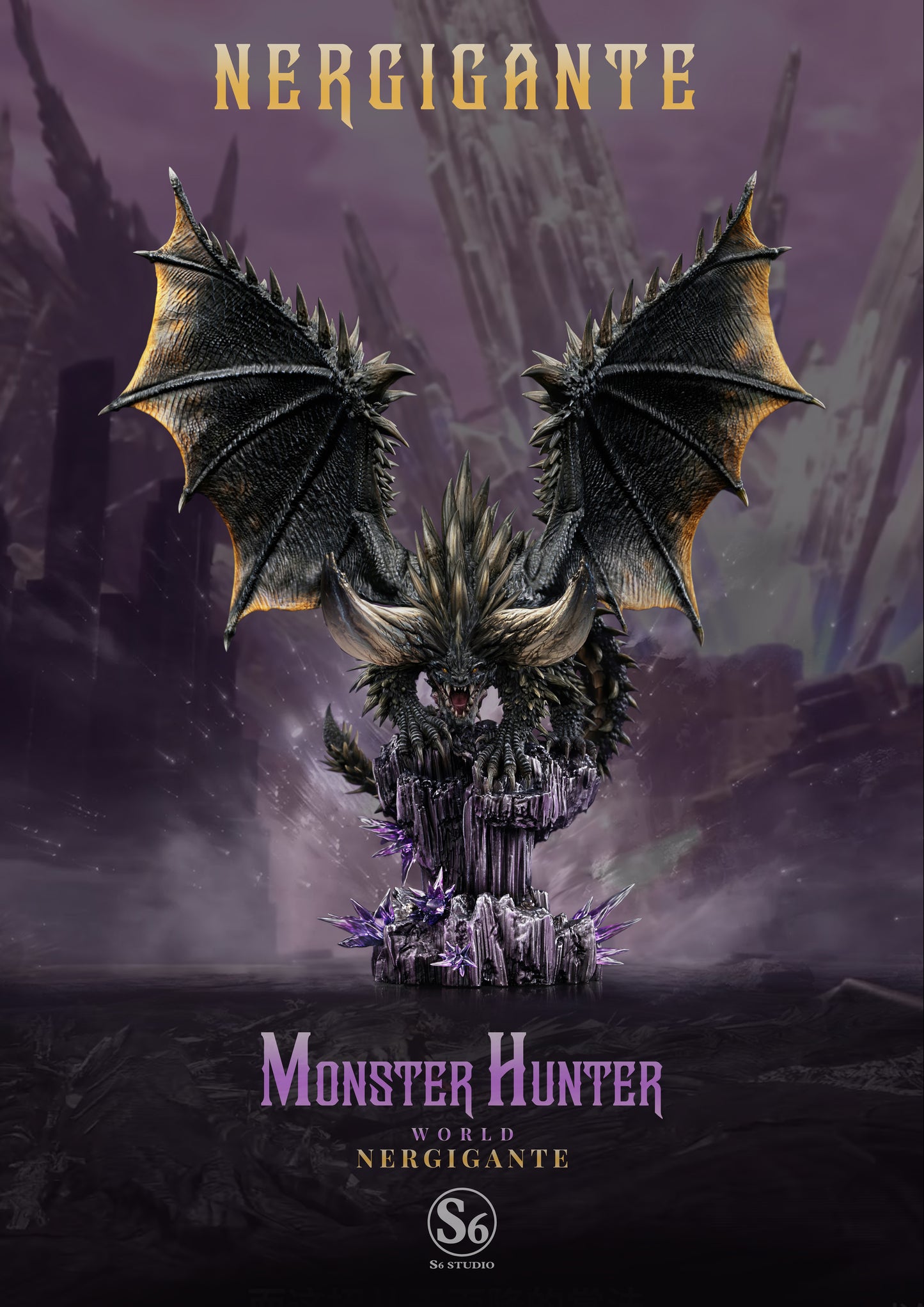 S6 STUDIO - MONSTER HUNTER: 14. NERGIGANTE [IN STOCK]