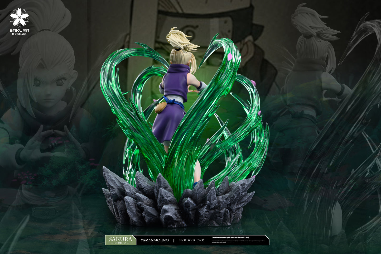 SAKURA STUDIO – NARUTO: 11. INO YAMANAKA [PRE-ORDER]