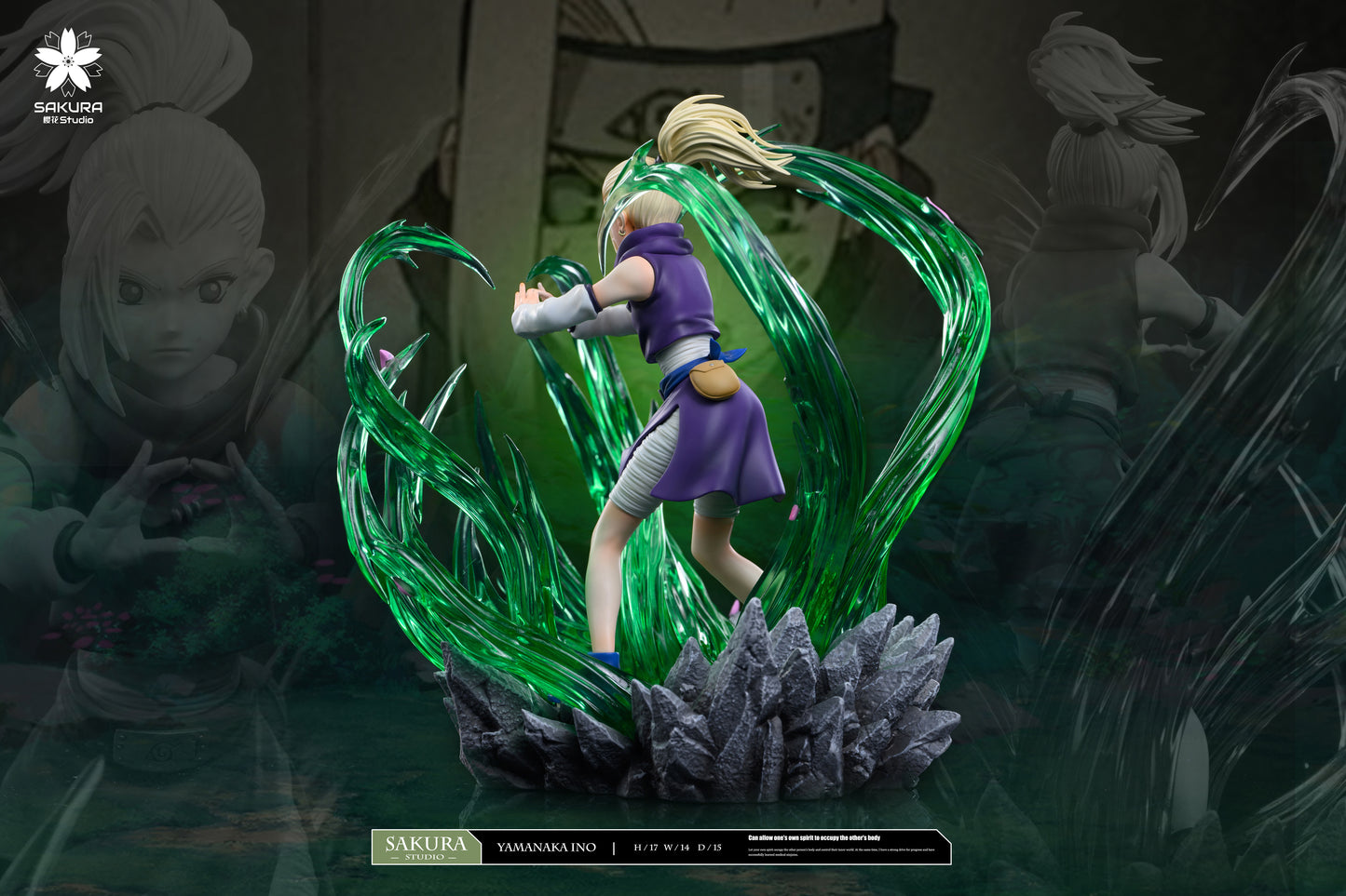 SAKURA STUDIO – NARUTO: 11. INO YAMANAKA [PRE-ORDER]