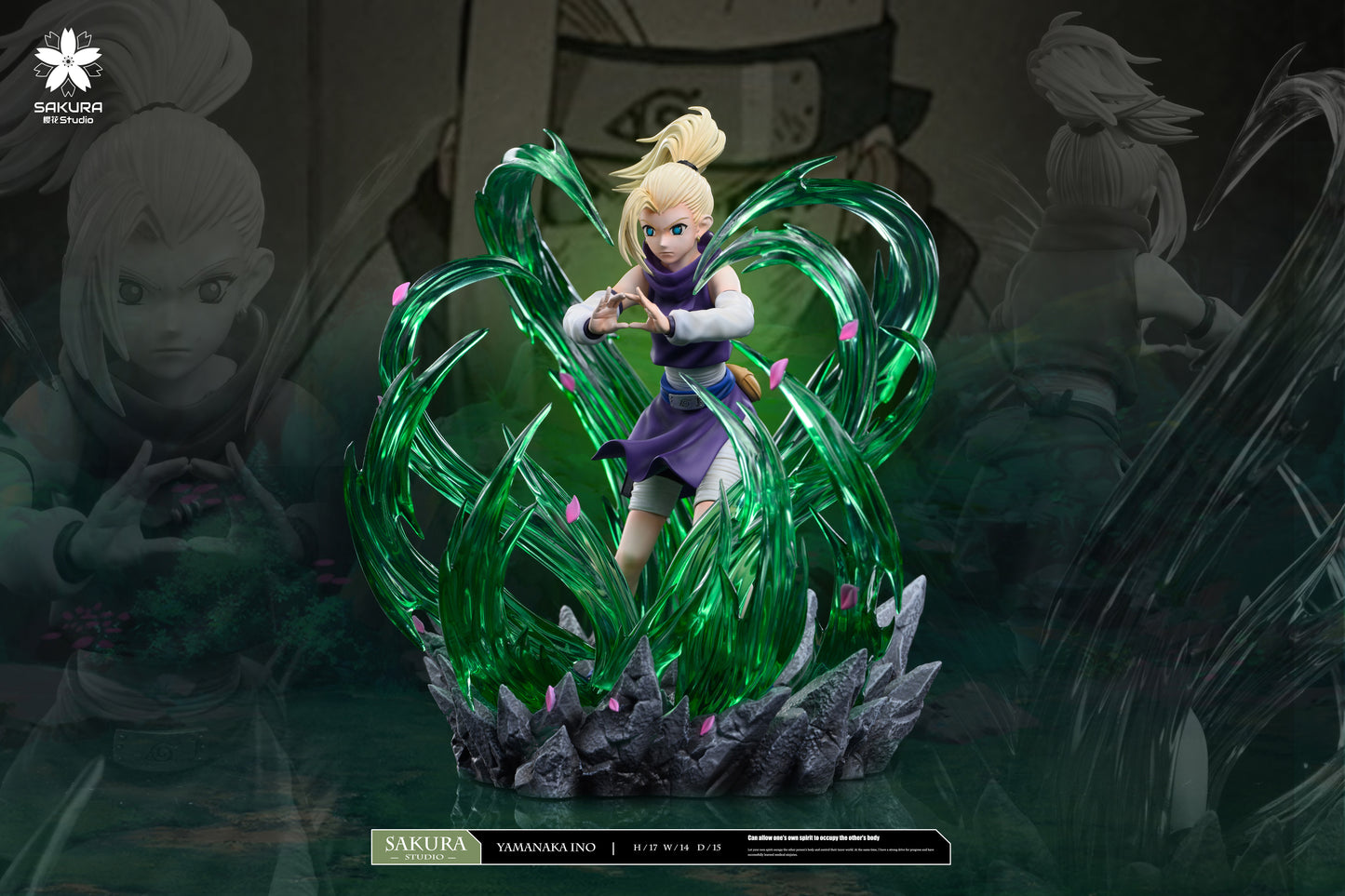 SAKURA STUDIO – NARUTO: 11. INO YAMANAKA [PRE-ORDER]