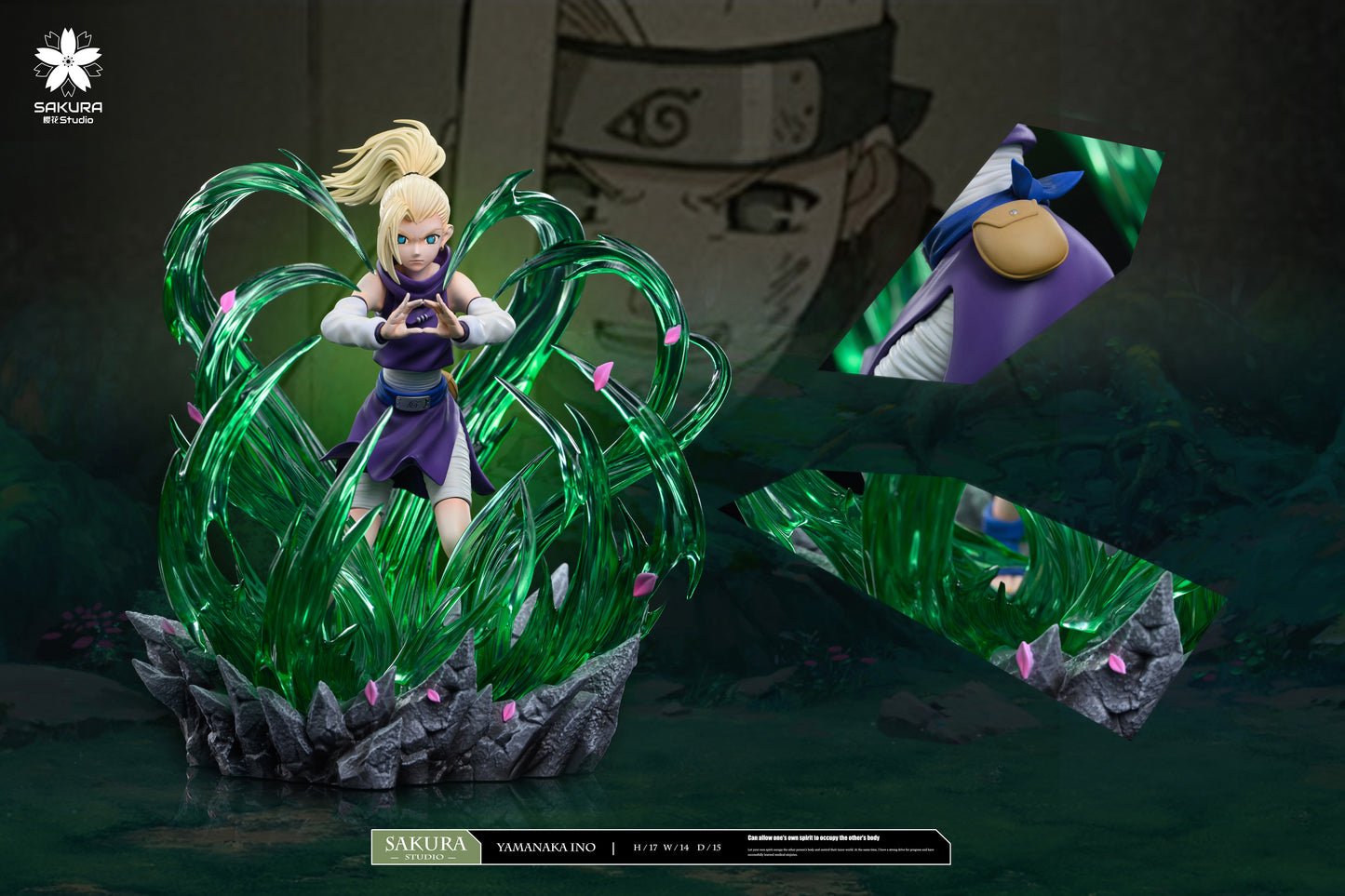 SAKURA STUDIO – NARUTO: 11. INO YAMANAKA [PRE-ORDER]