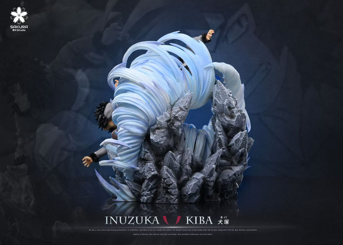 SAKURA STUDIO – NARUTO: 13. KIBA INUZUKA [IN STOCK]