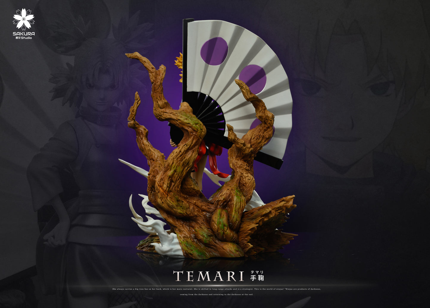SAKURA STUDIO – NARUTO: 14. TEMARI [IN STOCK]