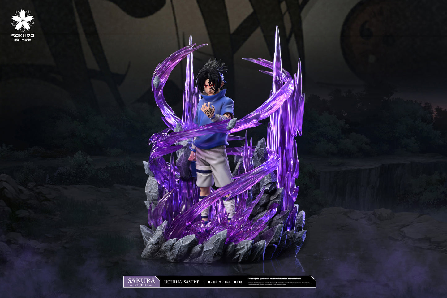 SAKURA STUDIO – NARUTO: 9. SASUKE UCHIHA [PRE-ORDER]