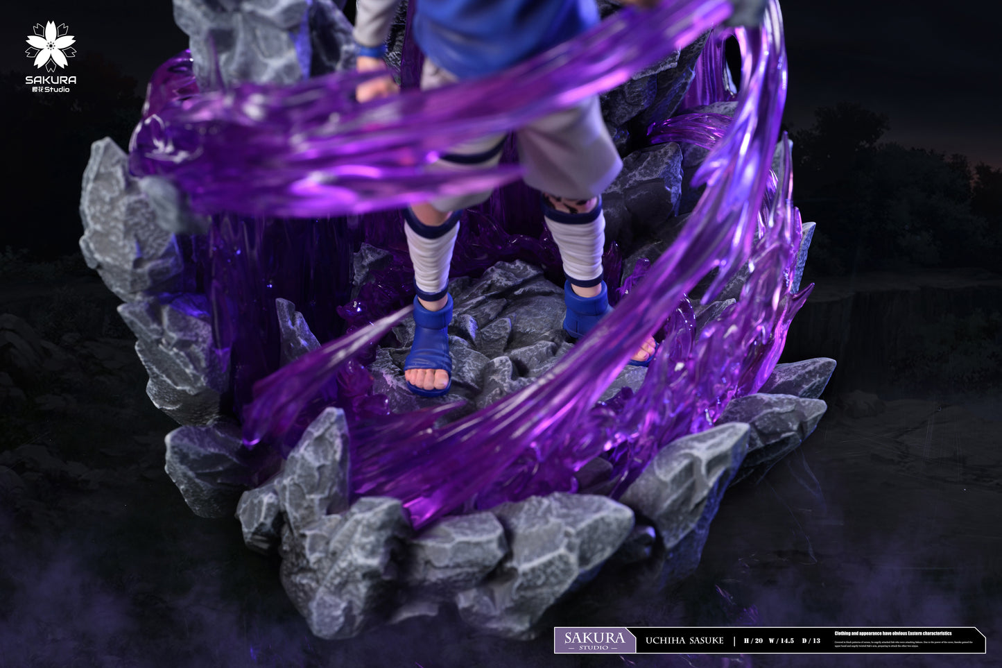 SAKURA STUDIO – NARUTO: 9. SASUKE UCHIHA [PRE-ORDER]