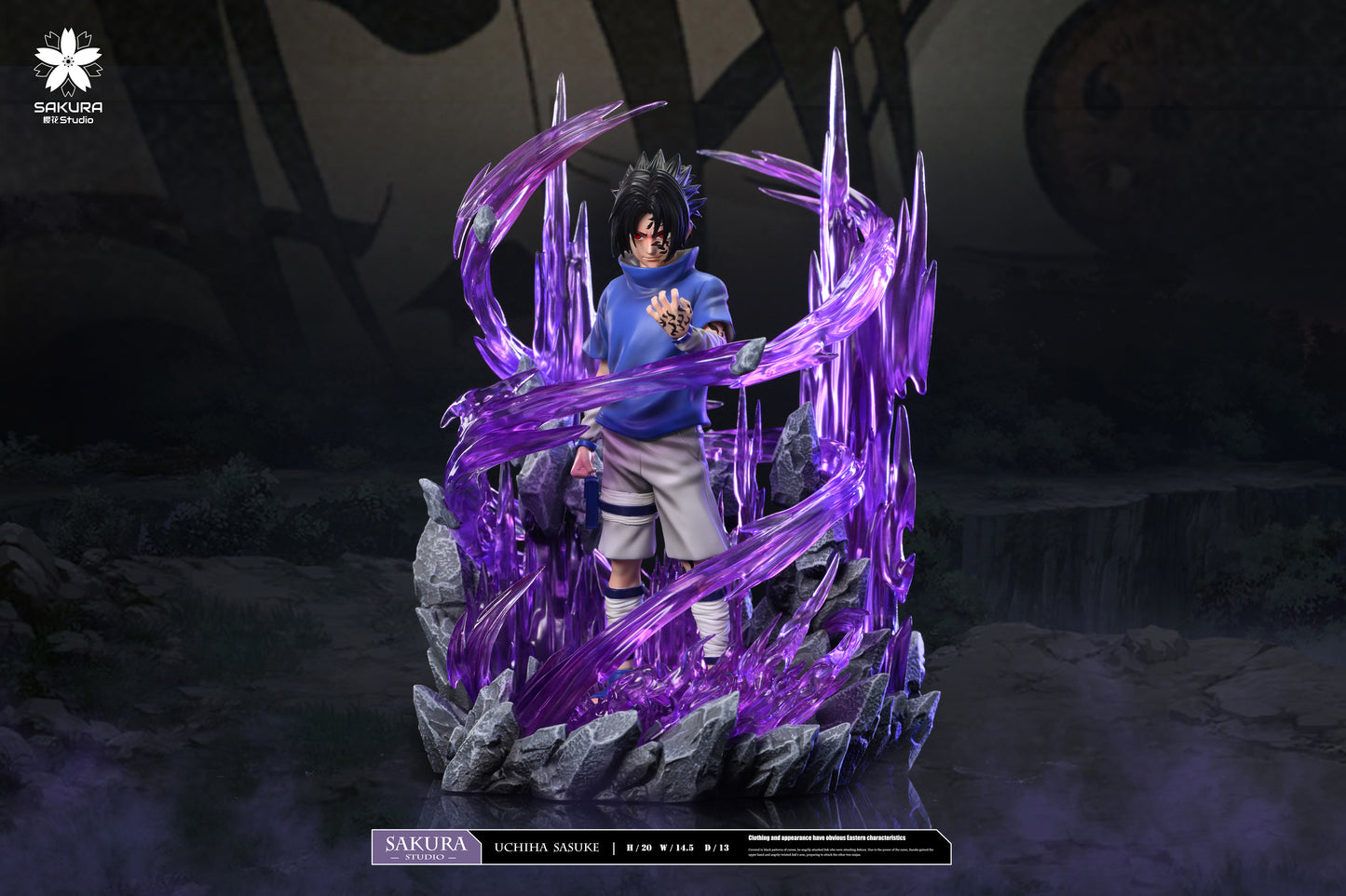 SAKURA STUDIO – NARUTO: 9. SASUKE UCHIHA [PRE-ORDER]