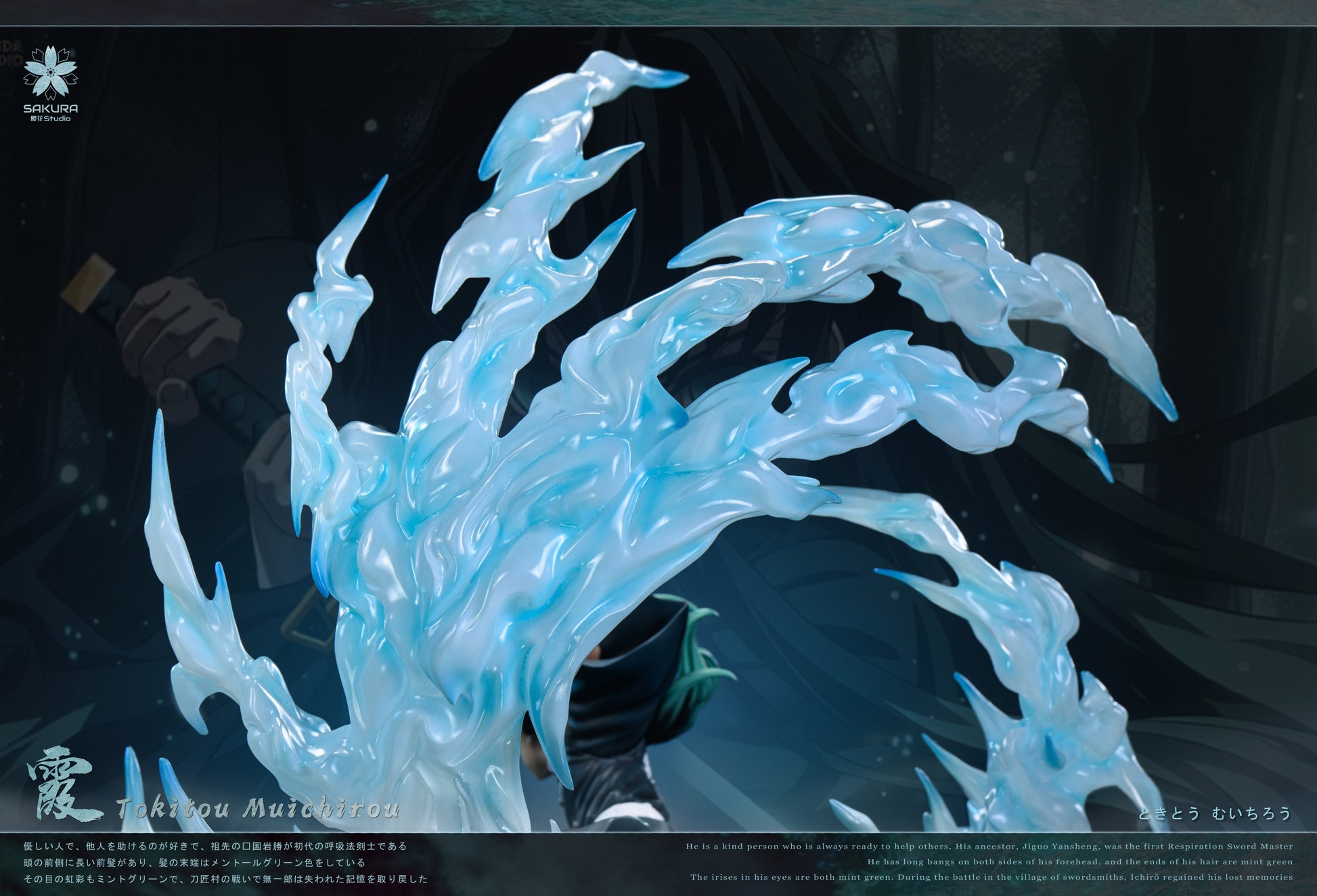 SAKURA STUDIO - DEMON SLAYER 2. MIST HASHIRA, MUICHIRO TOKITO 6