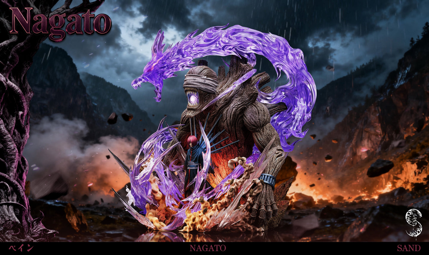 SAND STUDIO - NARUTO DEMONIC STATUE NAGATO 5