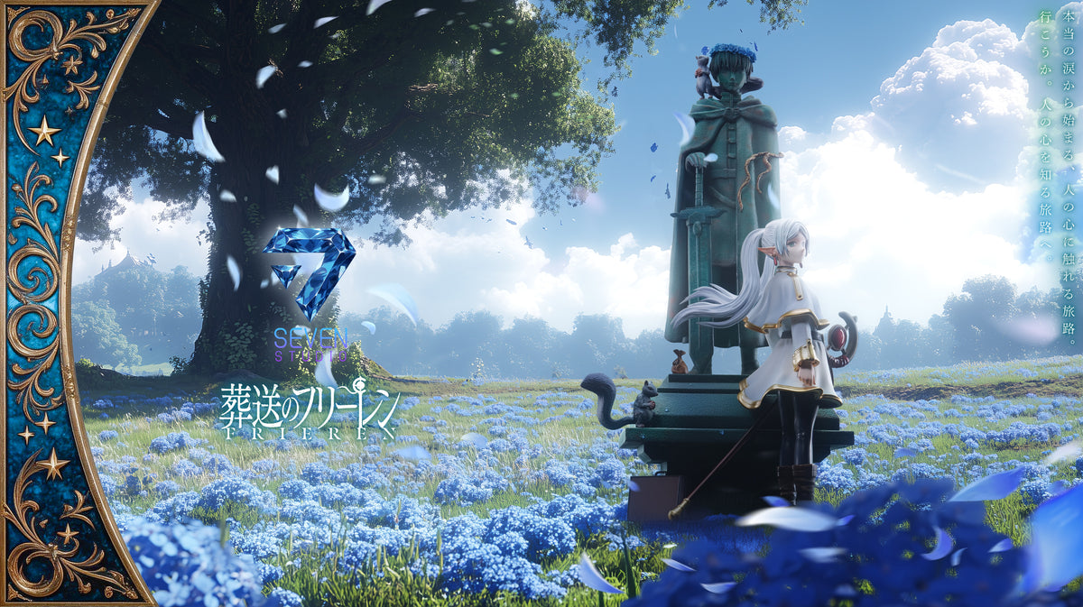 SEVEN STUDIO - FRIEREN BEYOND JOURNEY'S END FRIEREN AND THE STATUE OF HIMMEL 1