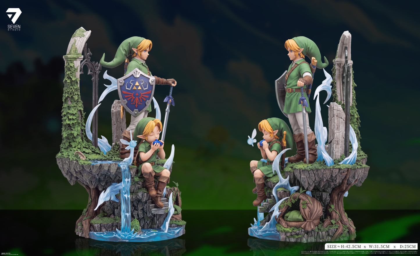SEVEN STUDIO - THE LEGEND OF ZELDA OCARINA OF TIME, HERO OF TIME LINK 1