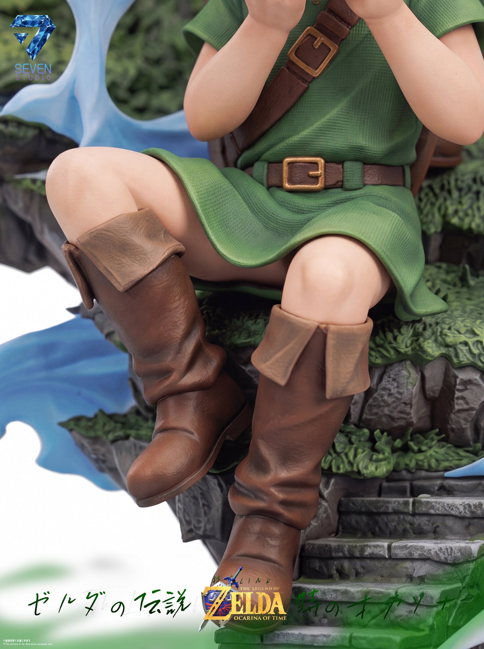 SEVEN STUDIO - THE LEGEND OF ZELDA OCARINA OF TIME, HERO OF TIME LINK 5