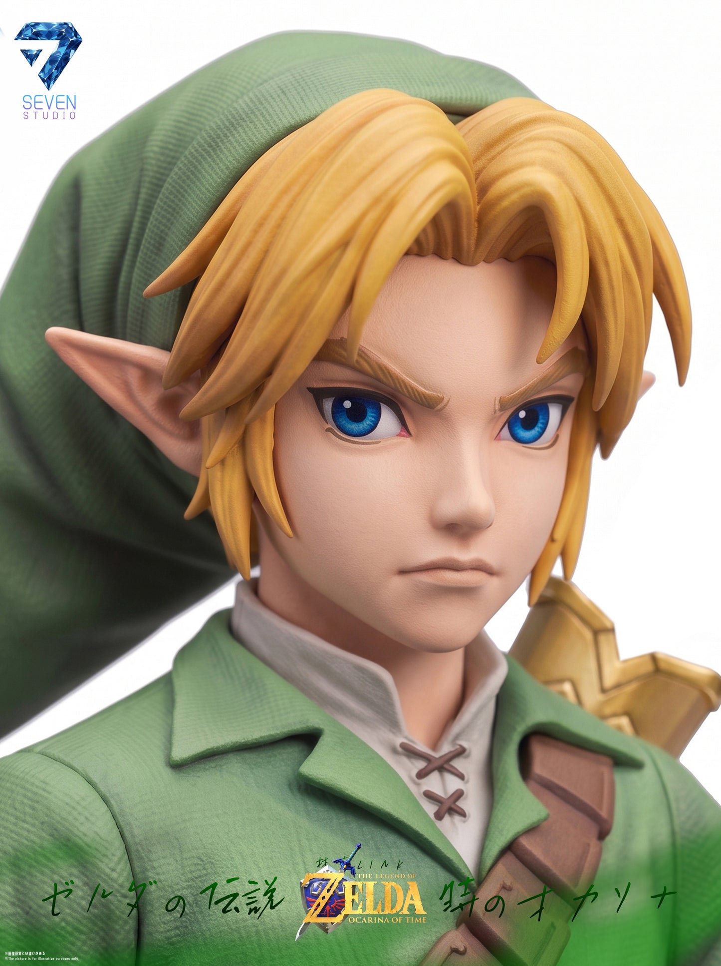 SEVEN STUDIO - THE LEGEND OF ZELDA OCARINA OF TIME, HERO OF TIME LINK 7