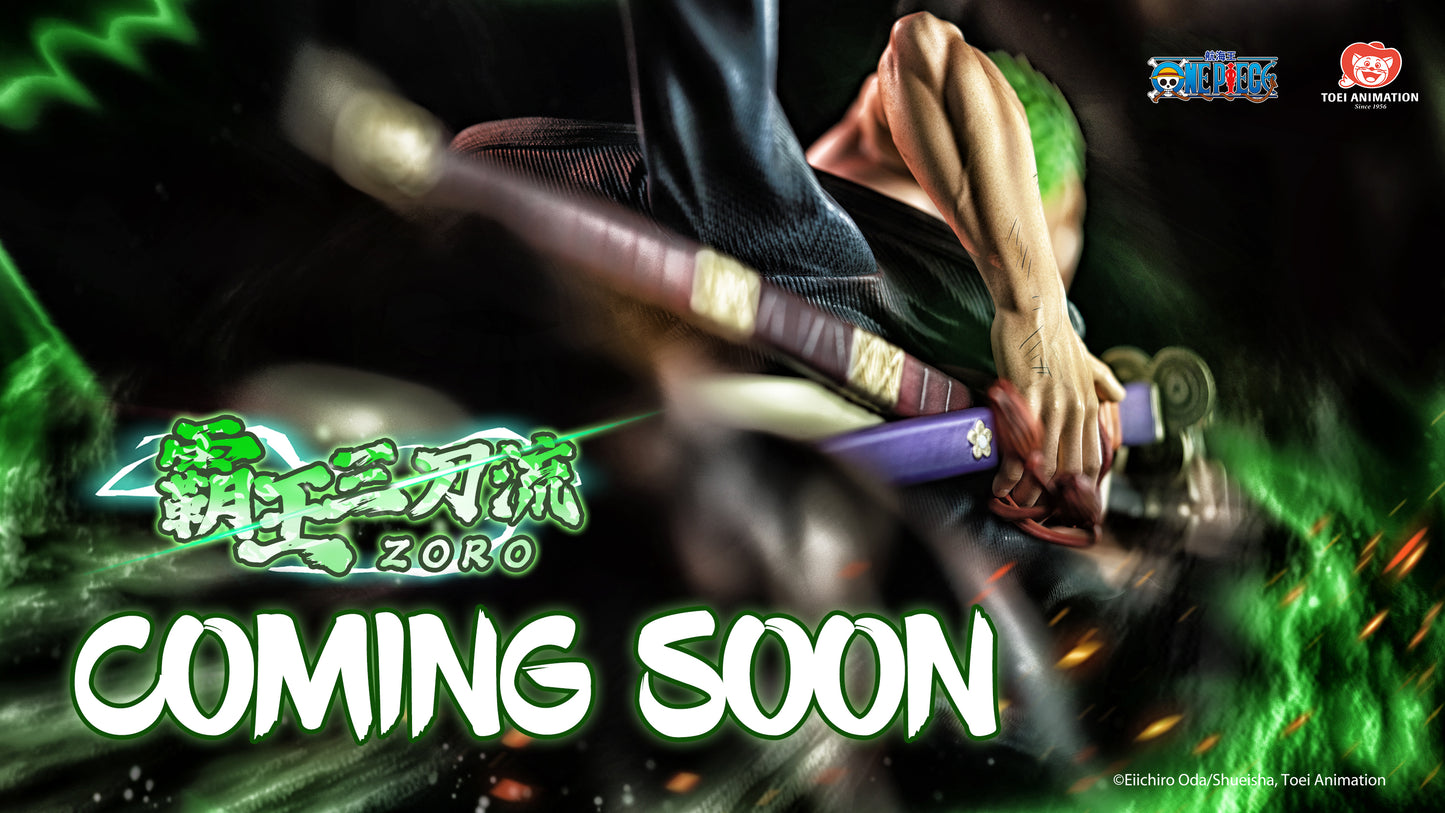 SHANGHAI TOEI ANIMATION STUDIO – ONE PIECE: SANTORYU OVERLORD RORONOA ZORO (LICENSED) [IN STOCK]