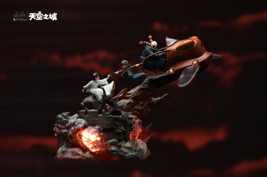 SHEN YIN STUDIO – CASTLE IN THE SKY: STOP-MOTION MEMORIES SERIES, PAZU RESCUING SHEETA [IN STOCK]