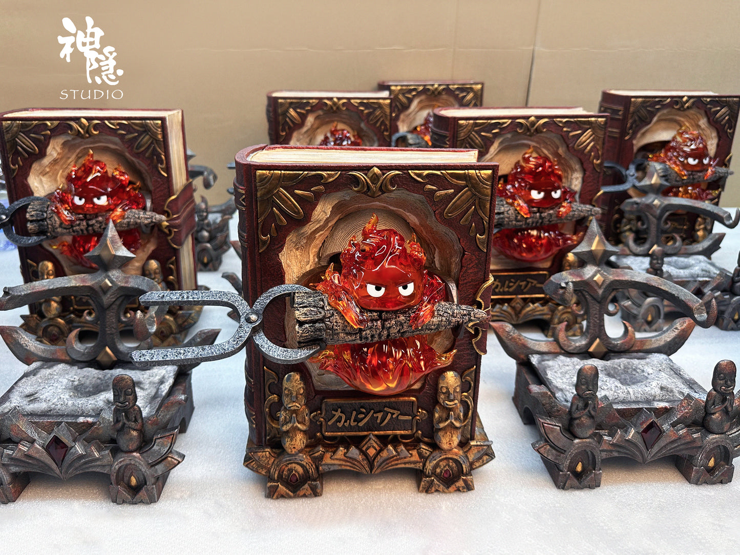 SHEN YIN STUDIO – HOWL’S MOVING CASTLE: GRIMOIRE CALCIFER [IN STOCK]