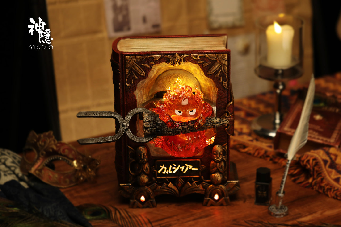 SHEN YIN STUDIO – HOWL’S MOVING CASTLE: GRIMOIRE CALCIFER [IN STOCK]