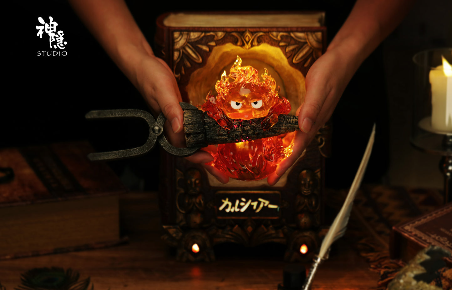SHEN YIN STUDIO – HOWL’S MOVING CASTLE: GRIMOIRE CALCIFER [IN STOCK]